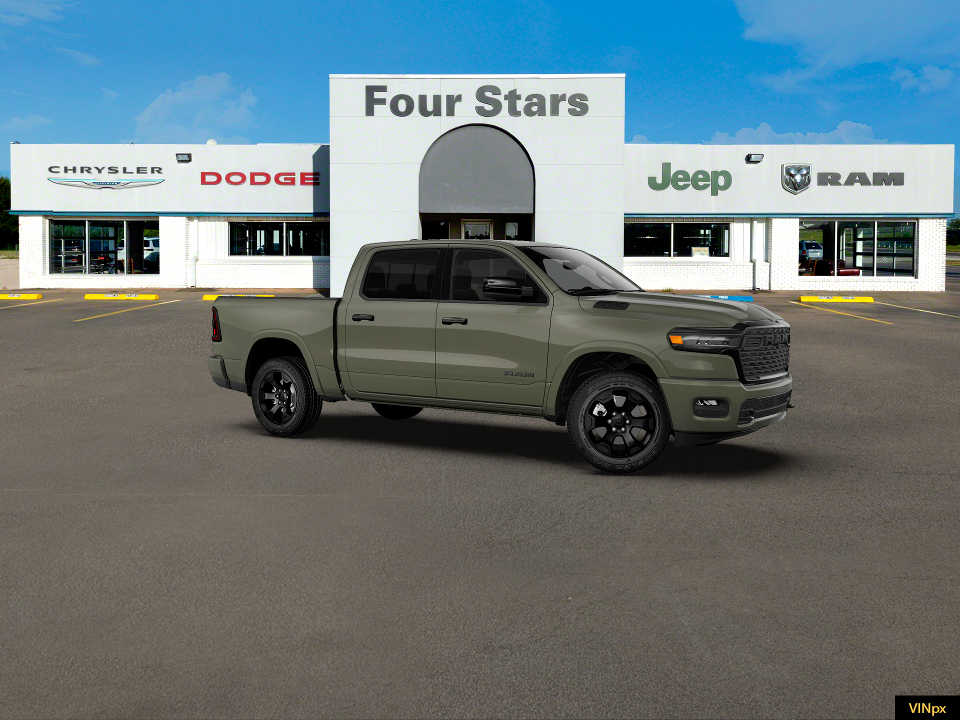 2027 RAM Ram 1500 RAM 1500 LONE STAR CREW CAB 4X4 5'7' BOX