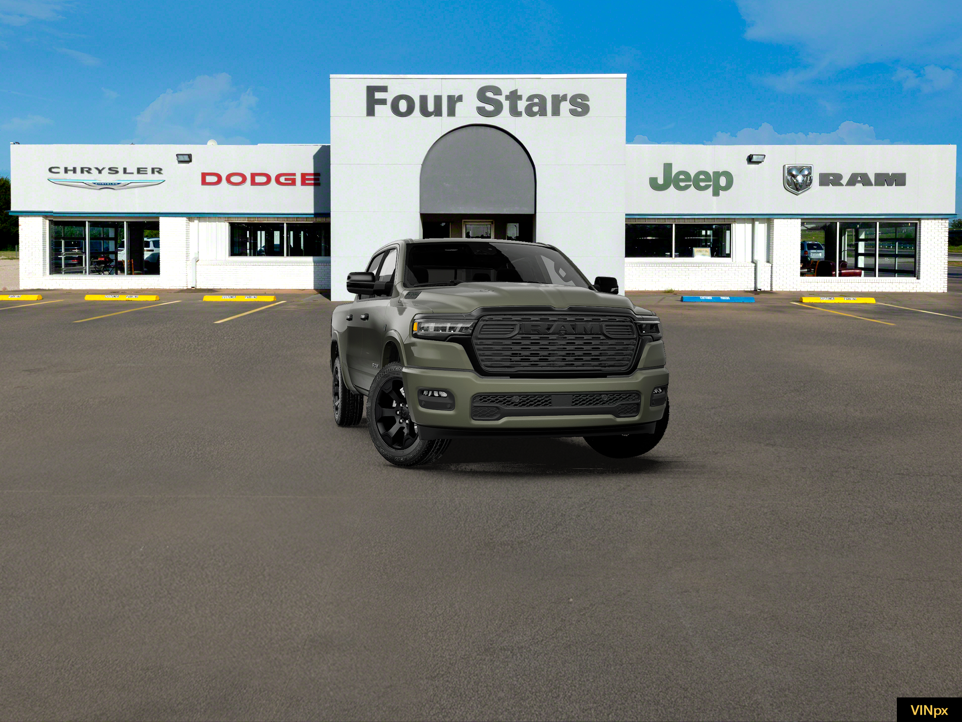2027 RAM Ram 1500 RAM 1500 LONE STAR CREW CAB 4X4 5'7' BOX