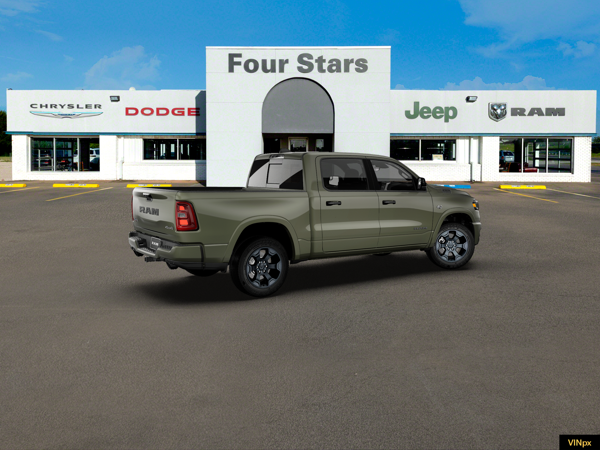 2027 RAM Ram 1500 RAM 1500 LONE STAR CREW CAB 4X4 5'7' BOX