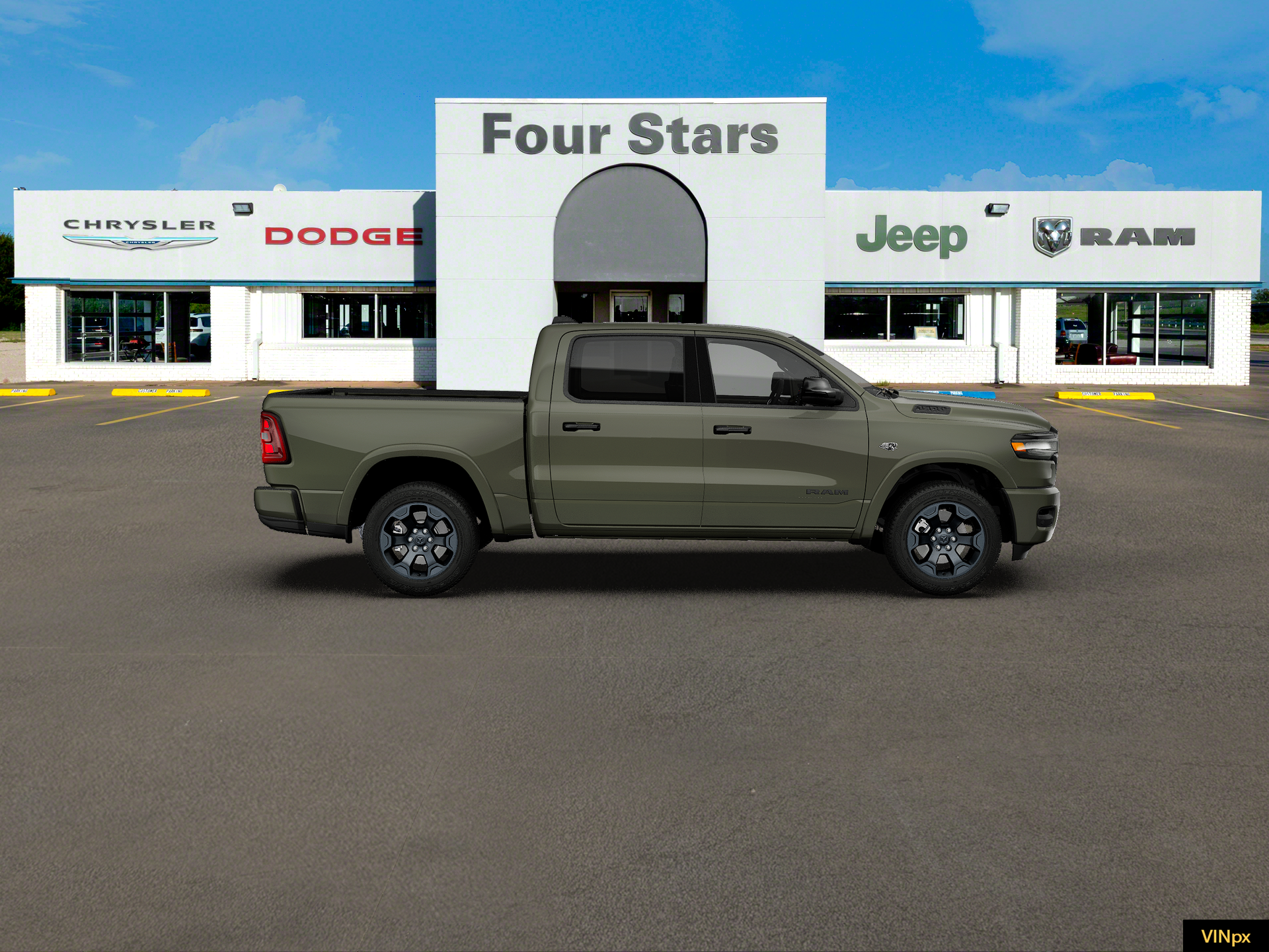 2027 RAM Ram 1500 RAM 1500 LONE STAR CREW CAB 4X4 5'7' BOX