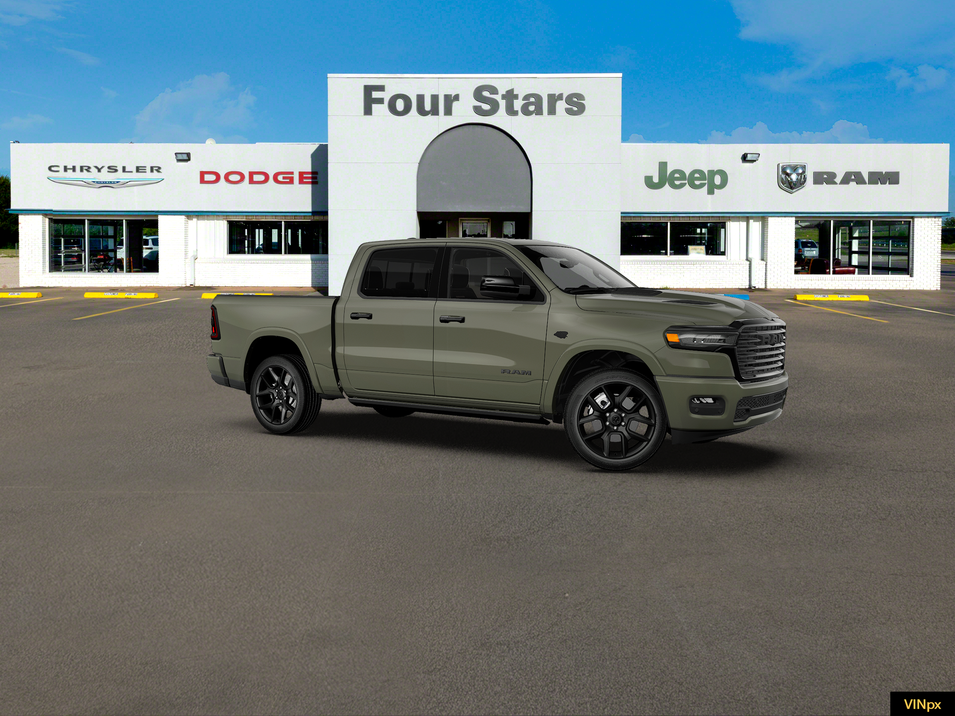 2027 RAM Ram 1500 RAM 1500 LARAMIE CREW CAB 4X4 5'7' BOX